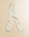 Ideal for your little fashionista, this ribbed wool-blend scarf has faux fur trim and a touch of cashmere. Faux fur trimPolyester/nylon/wool/angora/cashmereHand washImported
