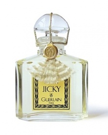Aimé Guerlain, while completing his studies in England, fell in love with an English girl. However, at the age of 27, he was obliged to return to France alone, dejected and heartbroken. The years passed... Aimé Guerlain created Jicky, a dazzling composition and a homage to Jicky, the sweetheart of his youth. The bottle is inspired by a 19th-century medicine jar. Its stopper, shaped like a champagne cork, evokes movement and celebration. The starting point of modern perfumery, Jicky was the first fragrance to combine natural essences and synthetic essences, which give it not only its many facets (fresh, floral, spicy, oriental) but also its strength and staying power. Aimé Guerlain, while completing his studies in England, fell in love with an English girl. However, at the age of 27, he was obliged to return to France alone, dejected and heartbroken. The years passed... Aimé Guerlain created Jicky, a dazzling composition and a homage to Jicky, the sweetheart of his youth. The bottle is inspired by a 19th-century medicine jar. Its stopper, shaped like a champagne cork, evokes movement and celebration. The starting point of modern perfumery, Jicky was the first fragrance to combine natural essences and synthetic essences, which give it not only its many facets (fresh, floral, spicy, oriental) but also its strength and staying power.