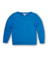 A little everyday luxury from Burberry, this handsome cashmere sweater makes comfort a style of its own.