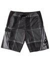 Be a little more rad in plaid. These board shorts from O'Neill shake up your casual wardrobe in a cool way.