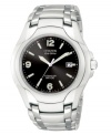 Look no further for timepiece perfection than this sleek Eco-Drive watch from Citizen.