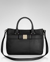 For now or forever. This ever-chic handheld bag from kate spade new york polishes off your purse portfolio, crafted of soft matte leather with a refined silhouette.