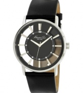 Kenneth Cole New York has nothing to hide in regards to timeless design and precision -- this handsome watch is no exception.
