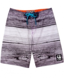 Ride a wave of great style wit these boardshorts from LRG swimwear. Ride a wave of great style wit these boardshorts from LRG swimwear.