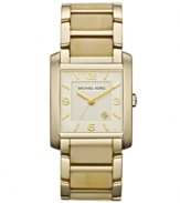 Uptown style: a unique watch by Michael Kors.