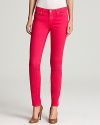 Bring some wow-factor to your wardrobe with colored skinny jeans from kate spade new york. Style with a simple top and nude pumps for instant chic.