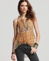 Free People Blouse - Printed New Romantics