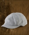 Modeled after the iconic engineer's version, Denim & Supply Ralph Lauren's cotton twill cap reinvents vintage workwear as a hip, modern essential.