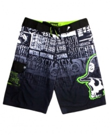 Get in uniform. These rad shorts from Metal Mulisha are just right to hit the streets. Get in uniform. These rad shorts from Metal Mulisha are just right to hit the streets.