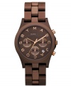 Espresso shades and allover cool make this Henry collection watch from Marc by Marc Jacobs the perfect morning eye-opener.