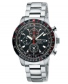 With superior flight-inspired technology and solar movement, this intricate Seiko watch is at the top of the class.