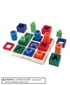 Help them develop the building blocks of beginning math skills with this entertaining and educational shape sequence sorting set from Melissa and Doug.