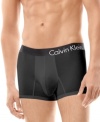 Turmoil on the outside? Comfort within. Stay cool under pressure with these light-weight and breathable trunks from Calvin Klein.