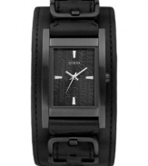 Make a bold decision and make this unisex GUESS watch a part of your everyday look.