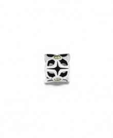 This sterling silver charm captures the natural beauty of a flower and completes it with yellow cubic zirconia accents. Donatella is a playful collection of charm bracelets and necklaces that can be personalized to suit your style! Available exclusively at Macy's. Retired bead; limited quantities available. This sterling silver charm captures the natural beauty of a flower and completes it with yellow cubic zirconia accents. Donatella is a playful collection of charm bracelets and necklaces that can be personalized to suit your style! Available exclusively at Macy's. Retired bead; limited quantities available.