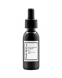Trish McEvoys Beauty Booster® Eye Serum is a concentrated eye treatment formulated to drastically reduce the appearance of fine lines, dark circles and puffiness. This water-light serum deeply hydrates, brightens and firms with a powerful cocktail of peptides, hyaluronic acid and antioxidants. With continued use the under-eye area will appear less lined, smoother, firmer and brighter.* Trish McEvoy peptide complex* Hyaluronic acid* Vitamins and antioxidants* Ideal for all skin types* Ophthalmologist tested* Dermatologist-tested* Paraben and fragrance free Trish McEvoys Beauty Booster® Eye Serum is a concentrated eye treatment formulated to drastically reduce the appearance of fine lines, dark circles and puffiness. This water-light serum deeply hydrates, brightens and firms with a powerful cocktail of peptides, hyaluronic acid and antioxidants. With continued use the under-eye area will appear less lined, smoother, firmer and brighter.* Trish McEvoy peptide complex* Hyaluronic acid* Vitamins and antioxidants* Ideal for all skin types* Ophthalmologist tested* Dermatologist-tested* Paraben and fragrance free
