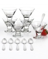 Think beyond the bar. These mini martini-inspired glasses from The Cellar are the perfect size and shape for a scoop of sorbet or sliced berries and cream. Tiny spoons help you take it slow and savor each dreamy bite.