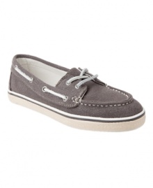 Sail into summer with the hot style of the Yachtt boat shoes by Steve Madden. The classic design gets a funky vibe from Steve Madden's signature touches. Sail into summer with the hot style of the Yachtt boat shoes by Steve Madden. The classic design gets a funky vibe from Steve Madden's signature touches.