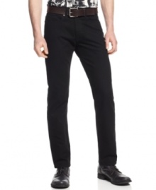 Ready to rock? These skinny jeans from RIFF have Rolling Stones style that you'll love. Ready to rock? These skinny jeans from RIFF have Rolling Stones style that you'll love.