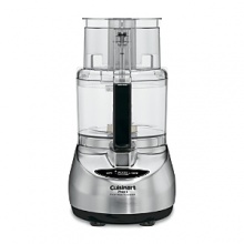 With a large, sturdy Lexan work bowl, a compact build and an array of helpful features, this 9-cup food processor makes cooking from scratch - even on a work night - a smooth process. The large feed tube accommodates whole vegetables and fruits, and the multiple blades, chop, dice, shred and more. The brushed stainless finish adds a touch of elegance to any modern kitchen. Manufacturer's full 10-year motor warranty and limited 3-year warranty. With a large, sturdy Lexan work bowl, a compact build and an array of helpful features, this 9-cup food processor makes cooking from scratch - even on a work night - a smooth process. The large feed tube accommodates whole vegetables and fruits, and the multiple blades, chop, dice, shred and more. The brushed stainless finish adds a touch of elegance to any modern kitchen. Manufacturer's full 10-year motor warranty and limited 3-year warranty.