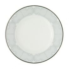 Soft and romantic, the Alana Collection is adorned with a white, textured design atop an intricate blue pattern. This fine bone china adds more than just a touch of elegance to your table Soft and romantic, the Alana Collection is adorned with a white, textured design atop an intricate blue pattern. This fine bone china adds more than just a touch of elegance to your table