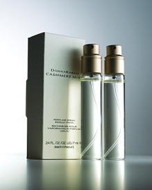 Take Cashmere Mist with you wherever you go. Set of two refills for the Cashmere Mist Refillable Purse Spray. Take Cashmere Mist with you wherever you go. Set of two refills for the Cashmere Mist Refillable Purse Spray.