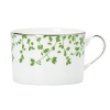 An instant classic from Kate Spade, the Gardner Street Green dinnerware collection is the definition of contemporary elegance. Green stems of foliage flourish on fine white bone china, creating a stylized two-tone floral motif to freshen up your table. Platinum edges add a touch of luxurious shine. Dishwasher safe.