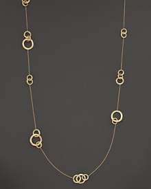 Organically-inspired, textured links of 18K yellow gold, from Marco Bicego's Jaipur collection. Imported. Organically-inspired, textured links of 18K yellow gold, from Marco Bicego's Jaipur collection. Imported.