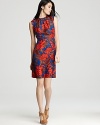 Milly Dress - Garden Print Louisa Sheath