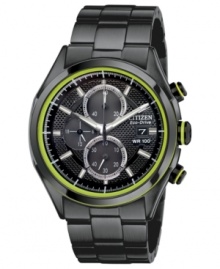 Built for the office, built to last. This Drive from Citizen Eco-Drive watch features Eco-Drive technology that harnesses natural and artificial light, never needing a battery. Built for the office, built to last. This Drive from Citizen Eco-Drive watch features Eco-Drive technology that harnesses natural and artificial light, never needing a battery.
