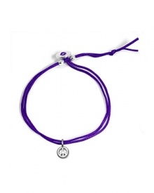 Alex Woo's peacefully trimmed cord brands a bohemian wrist. Skip the patchouli and load your sleeve with similar styles to be the envy of the hippie chic. Alex Woo's peacefully trimmed cord brands a bohemian wrist. Skip the patchouli and load your sleeve with similar styles to be the envy of the hippie chic.