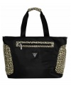 Your style source-a fun & funky dose of leopard print makes every itinerary fashion forward. Slip this stylish shoulder tote on your arm and take the day with confidence. The perfect size for computers, books, your planner & more, this tote is an everyday companion you'll be happy to have around. 5-year warranty.