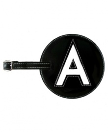 Give me an A! This big, easy-to-spot luggage tag is personalized with your initial, giving your bags an identity and helping them stand out on the luggage carousel. Give me an A! This big, easy-to-spot luggage tag is personalized with your initial, giving your bags an identity and helping them stand out on the luggage carousel.