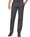 Calvin Klein takes a classic pant and makes it modern with a mirco-check pattern for a look that suits your style.