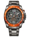 Tommy Hilfiger's signature style shines on this colorful sport watch.