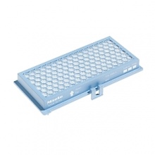The Miele Active HEPA filter captures and retains tiny particles, including dust mites and pollen, and absorbs odors with the Generally Activated Charcoal filter. The Miele Active HEPA filter captures and retains tiny particles, including dust mites and pollen, and absorbs odors with the Generally Activated Charcoal filter.