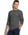 Stay cozy all night long in this luxurious waffle-knit cotton thermal tee from Polo Ralph Lauren.