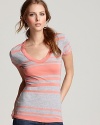 Exclusive to Bloomingdale's, this chicly striped James Perse tee is a must-have addition to your essentials repertoire.