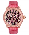 A sassy watch full of bubblegum glam that never loses its flavor, by Betsey Johnson.