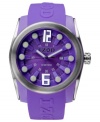 This Izod sport watch brings bright color to your weekend wear.
