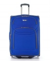 A best bet for the jet set, this full-featured suitcase from Delsey is built for today's traveler. Incredibly spacious and feather light, it helps you avoid those dreaded overage fees with a clever built-in overweight indicator that lights up if your bag is too heavy. 10-year limited warranty. (Clearance)