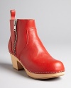 Sweedish Hasbeens are renowned for their fashion-meets-function, fun aesthetic; these playful clog booties fit the bill and are an instant wardrobe pick-me-up-especially with denim.