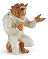 With his hand on his heart, the beast strikes a classic gesture of true love in this handsome Disney figurine. Accented with 24-karat gold and measures 7.25.