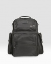 A computer backpack designed to meet TSA requirements, which means you don't have to remove your computer from the case. A sturdy, ballistic nylon design is large enough to accommodate a week's worth of business materials and features a convenient, removable accessory pouch. Interior and exterior organizer pockets Carry handle and back straps Zip closure 16½W X 12H X 7½D Imported