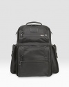 A computer backpack designed to meet TSA requirements, which means you don't have to remove your computer from the case. A sturdy, ballistic nylon design is large enough to accommodate a week's worth of business materials and features a convenient, removable accessory pouch. Interior and exterior organizer pockets Carry handle and back straps Zip closure 16½W X 12H X 7½D Imported