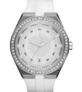 A stylish unisex watch that polishes up any casual chic ensemble, by AX Armani Exchange.