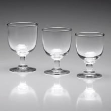 This is a beautifully shaped, handmade glass with a re-melted rim for strength. The historic bold shape is perfectly at home in casual or formal surroundings. Dishwasher safe. This is a beautifully shaped, handmade glass with a re-melted rim for strength. The historic bold shape is perfectly at home in casual or formal surroundings. Dishwasher safe.