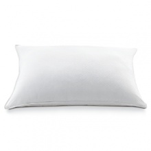 Covered in a plush 400-thread count weave, this pillow is designed for a great night's sleep. Made from materials that can be easily cleaned, this plush companion is a dream come true. Covered in a plush 400-thread count weave, this pillow is designed for a great night's sleep. Made from materials that can be easily cleaned, this plush companion is a dream come true.