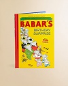 Babar's birthday is coming and Queen Celeste has a big surprise planned. She's having a sculptor carve a giant statue of Babar into a mountainside, but Babar loves to ride right past the spot where the work is going on. How can the elephants and their friends keep their king's birthday surprise a secret. This sweet story shows young readers the joy of planning a surprise for a special friend.Hardcover38 pages8.6 X 12Recommended for ages 4+Imported