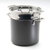 All-Clad LTD 2 is the only hard-anodized cookware in the world that is dishwasher safe. Its rugged outer layer of patented hard-anodized aluminum will withstand the rigors of daily dishwasher cleaning, while All-Clad's innovative five-ply aluminum and stainless-steel construction provides unsurpassed heat diffusion.